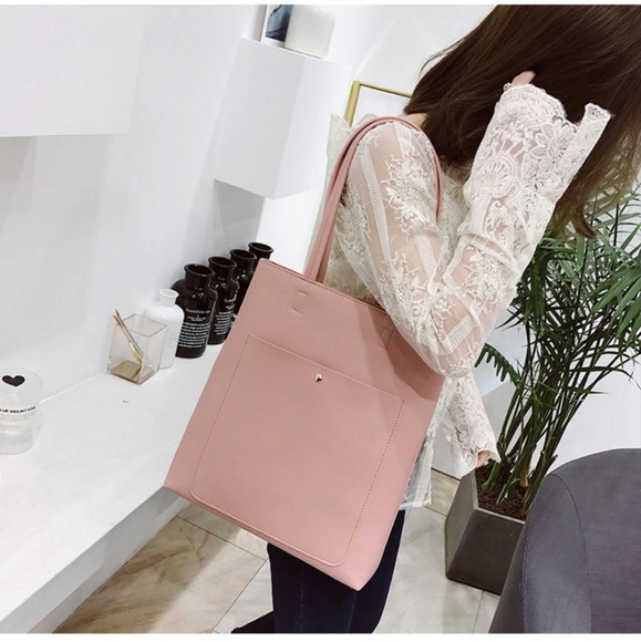 Tote bag With matching pompom key chain - Picture 3 of 9